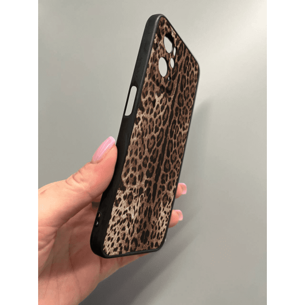 Чехол для Oppo A76 / A96 леопард классический