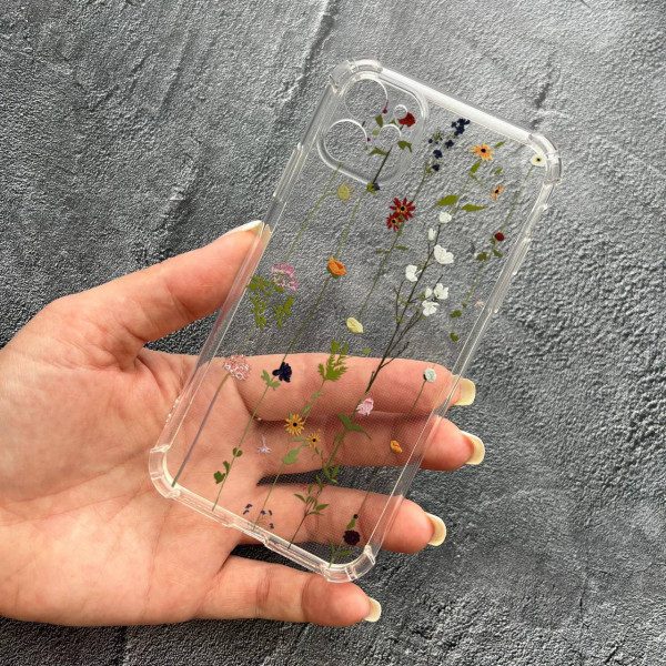 Чехол для iPhone 11 с защитой камеры лианы противоударный прозрачный силиконовый чехол