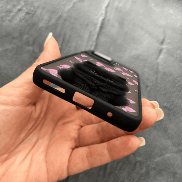 Чехол для Motorola G14 котик с бантиками