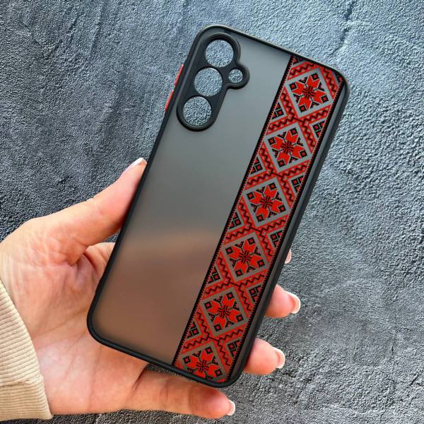 Чохол для Samsung Galaxy M34 з захистом камери вишиванка Київщина
