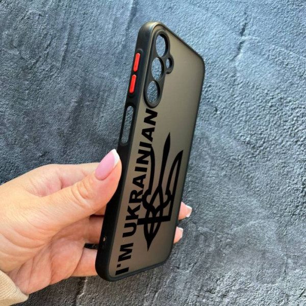 Чехол для Samsung Galaxy M34 с защитой камеры I`m Ukrainian