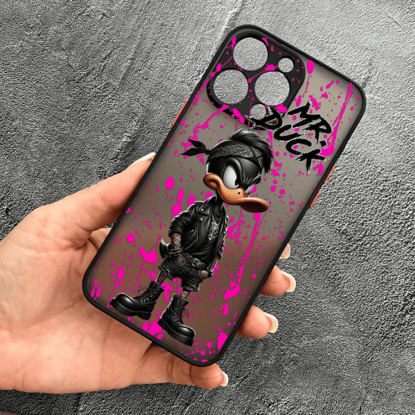 Чохол для iPhone 14 Pro Max з захистом камери Містер Дак