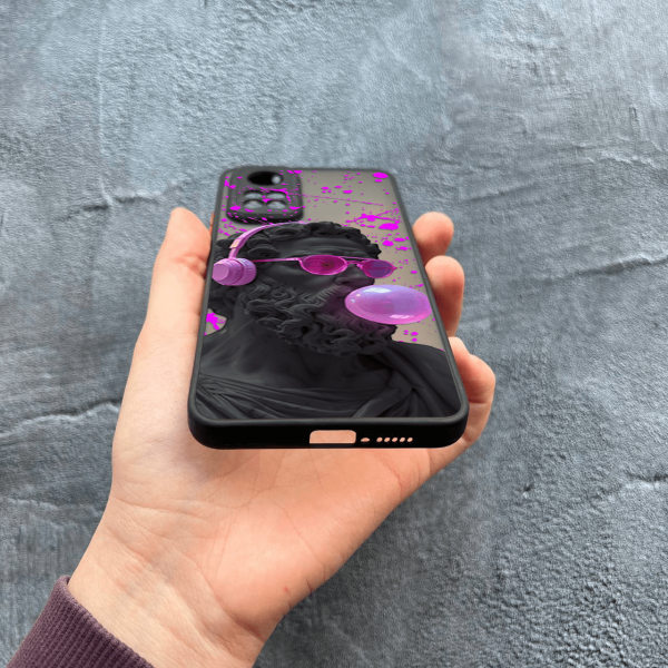 Чехол для Xiaomi Mi 10T / 10T Pro с защитой камеры с Давидом и жвачкой