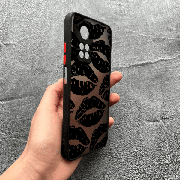 Чохол для Xiaomi Mi 10T / 10T Pro з захистом камери з чорними губами