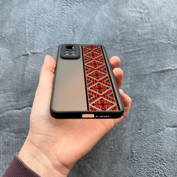 Чехол для Xiaomi Mi 10T / 10T Pro с защитой камеры с вышиванкой Киевщина
