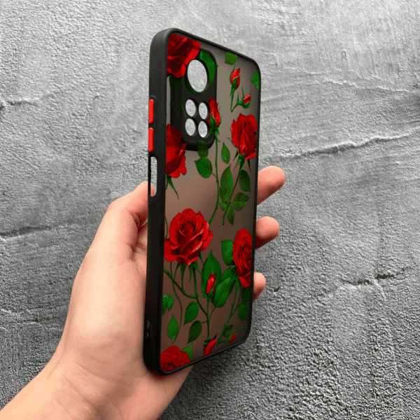 Чохол для Xiaomi Mi 10T / 10T Pro з захистом камери з червоними трояндами