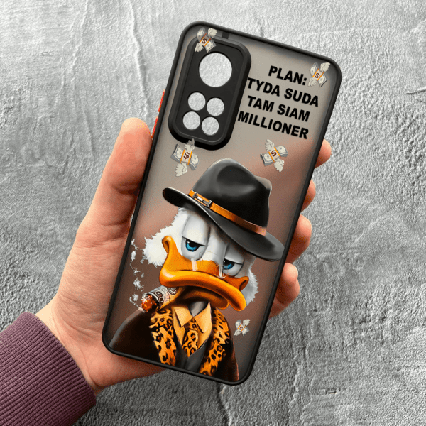 Чехол для Xiaomi Mi 10T / 10T Pro с защитой камеры с Дональдом Даком