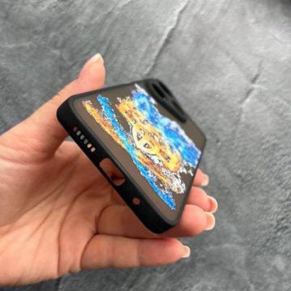 Чехол для Xiaomi Redmi 13 4G с защитой камеры патриотический трезубец украинский