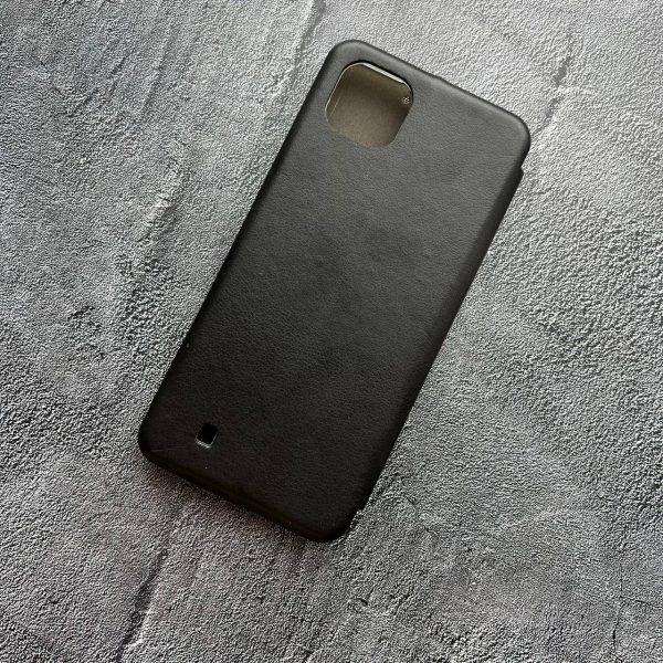 Чехол-книга для Realme C11 черная