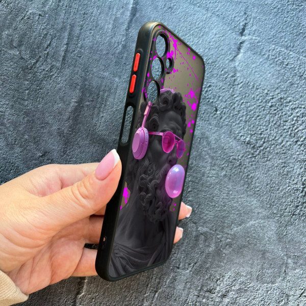 Чехол для Samsung Galaxy M35 с защитой камеры с греческой скульптурой Давид