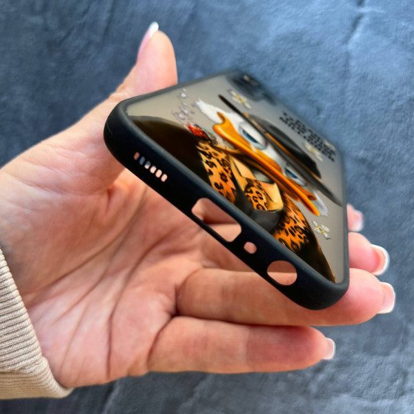 Чехол для Samsung Galaxy M35 с защитой камеры с Дональдом Даком
