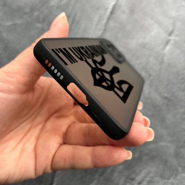 Чехол для Xiaomi 11T / 11T Pro с защитой камеры патриотический I`m Ukrainian