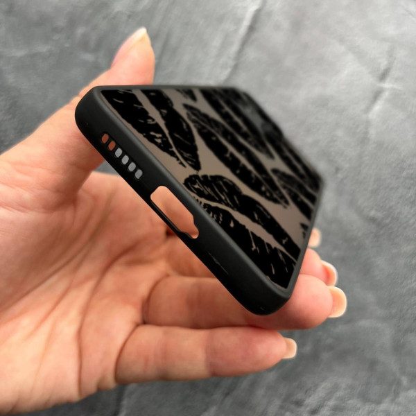 Чехол для Xiaomi 11T / 11T Pro с защитой камеры с черными губами