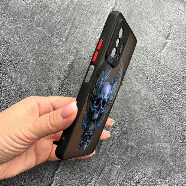 Чохол для Xiaomi 11T / 11T Pro з захистом камери з черепом та крилами