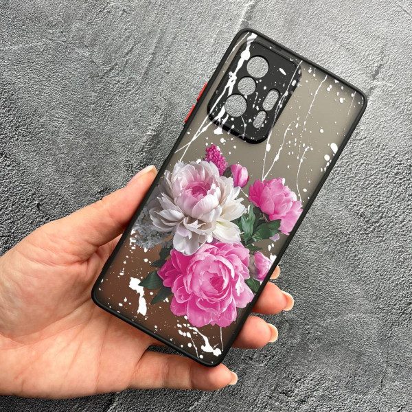 Чохол для Xiaomi 11T / 11T Pro з захистом камери з півоніями класичними