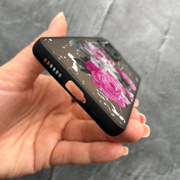 Чехол для Xiaomi 11T / 11T Pro с защитой камеры с пионами классическими