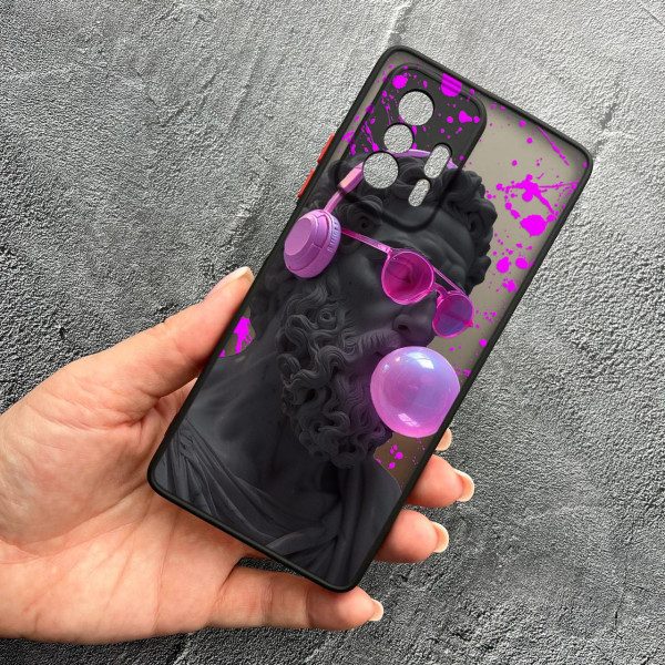 Чехол для Xiaomi 11T / 11T Pro с защитой камеры с греческой скульптурой Давид