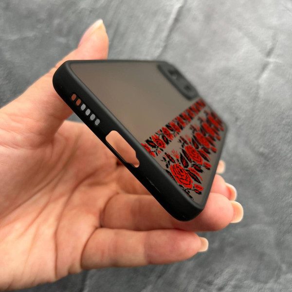 Чехол для Xiaomi 11T/11T Pro с защитой камеры с вышиванкой Донеччина