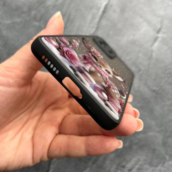 Чехол для Xiaomi 11T / 11T Pro с защитой камеры с новогодним олененком