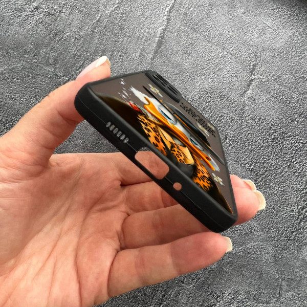 Чехол для Samsung Galaxy A33 с защитой камеры с Дональдом Даком