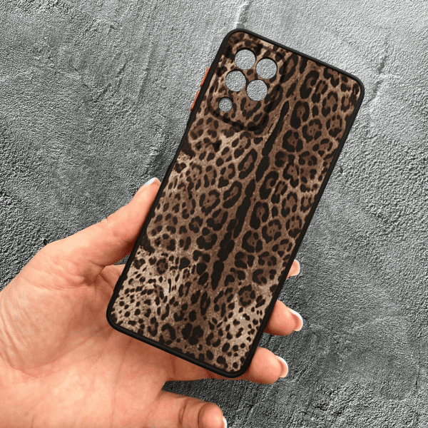 Чохол для Samsung Galaxy M33 з захистом камери з леопардом класичним
