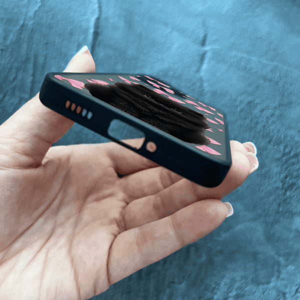 Чехол для Xiaomi Redmi Note 13 Pro Plus детский с защитой камеры с котиком и бантиками