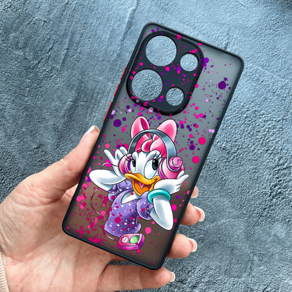 Чохол для Xiaomi Redmi Note 13 Pro 4G / Poco M6 Pro 4G / Xiaomi Redmi Note 14S дитячий з захистом камери з Дейзі
