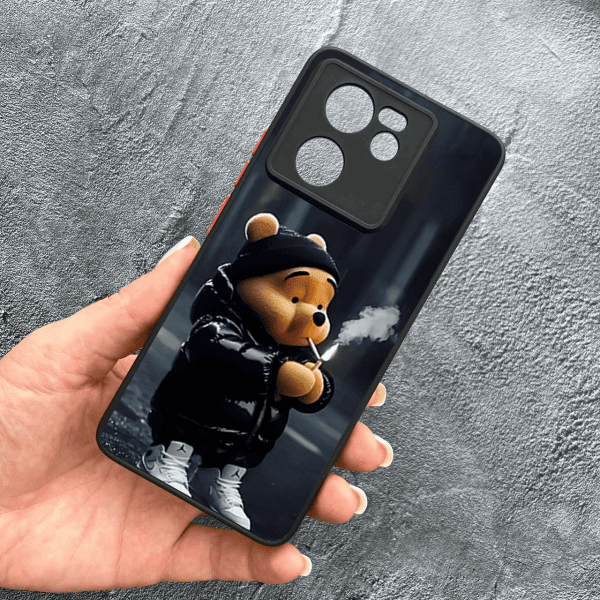 Чохол для Xiaomi 13T / 13T Pro з захистом камери з ведмедиком Вінні