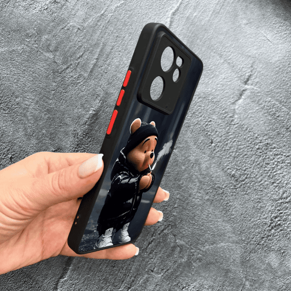Чохол для Xiaomi 13T / 13T Pro з захистом камери з ведмедиком Вінні