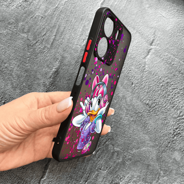 Чехол для Xiaomi Redmi 13C 4G / Poco C65 детский с защитой камеры с Дейзи