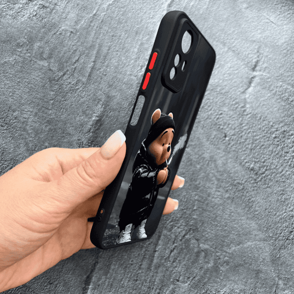 Чохол для Xiaomi Redmi Note 12S з захистом камери з ведмедиком Вінні