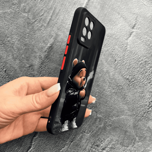 Чохол для Realme 8 / 8 Pro з захистом камери з ведмедиком Вінні