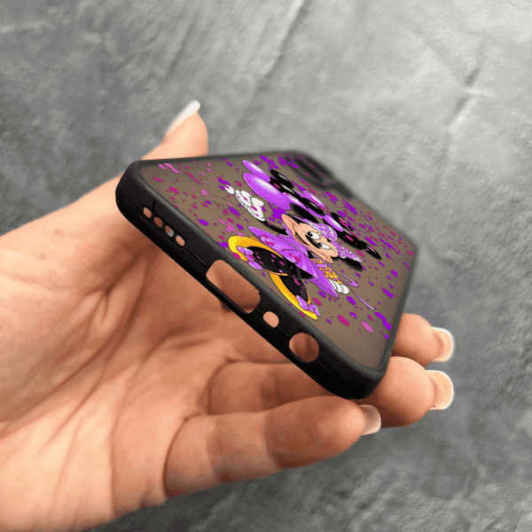 Чехол для Realme 10 с защитой детский камеры с Минни Маус и воздушными шариками