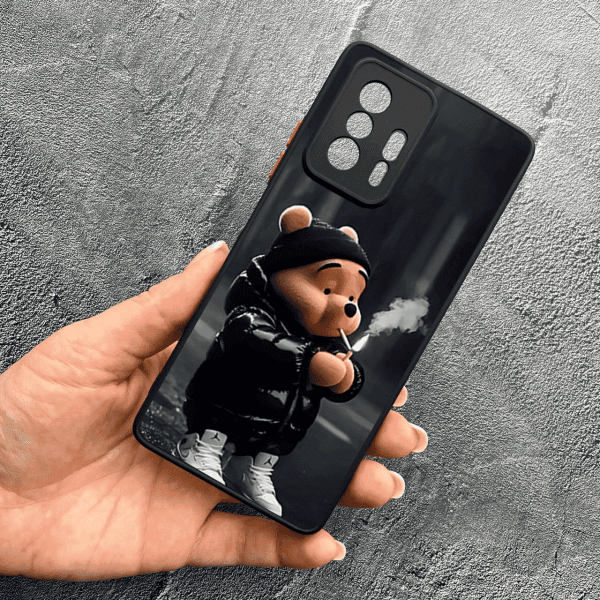Чохол для Xiaomi 11T / 11T Pro з захистом камери з ведмедиком Вінні