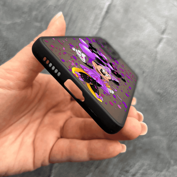 Чехол для Xiaomi 11T / 11T Pro с защитой камеры детский с Минни Маус и воздушными шарами