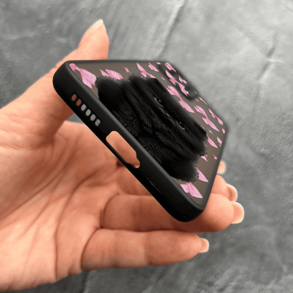 Чехол для Xiaomi 11T / 11T Pro с защитой камеры детский с котиком и бантиками