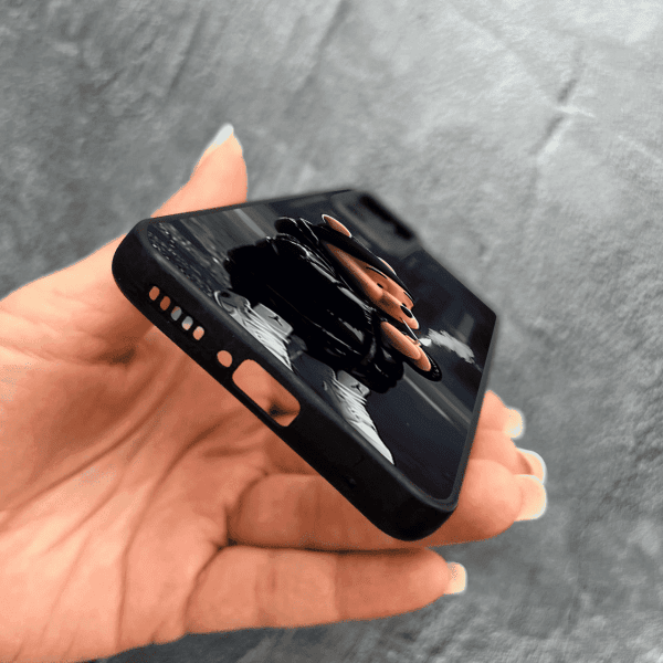 Чехол для Xiaomi 12T / Xiaomi 12T Pro с защитой камеры с мишкой Винни