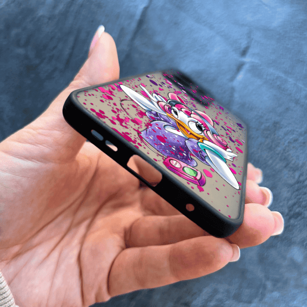 Чехол для Xiaomi Redmi Note 12 4G с защитой камеры детский с Дейзи