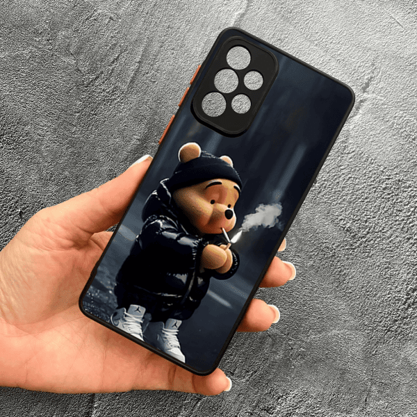 Чохол для Samsung Galaxy A33 з захистом камери з ведмедиком Вінні