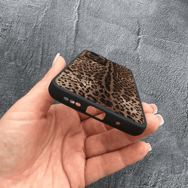 Чехол для Xiaomi Redmi Note 11 Pro Plus 5G с защитой камеры с леопардом классическим