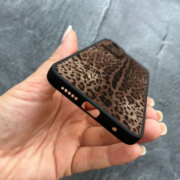 Чехол для Xiaomi 12 / 12x / 12s с защитой камеры с классическим леопардом