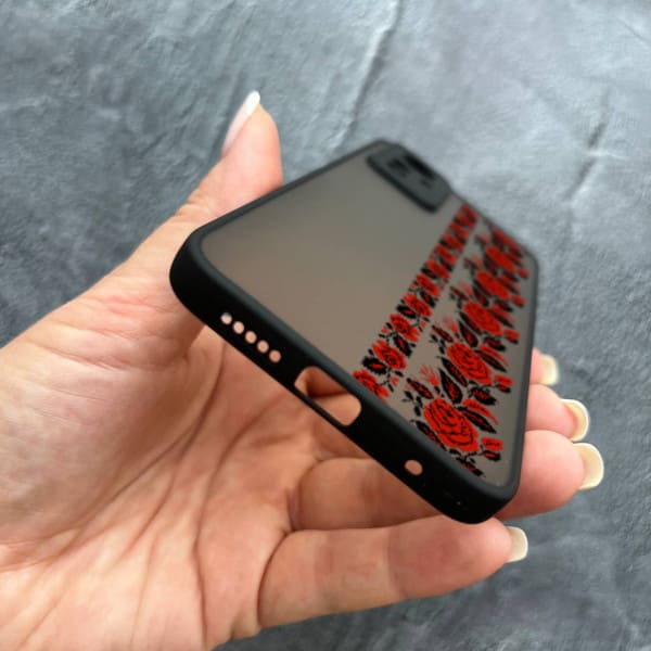 Чехол для Xiaomi 12 / 12x / 12s с защитой камеры с вышиванкой Донеччина