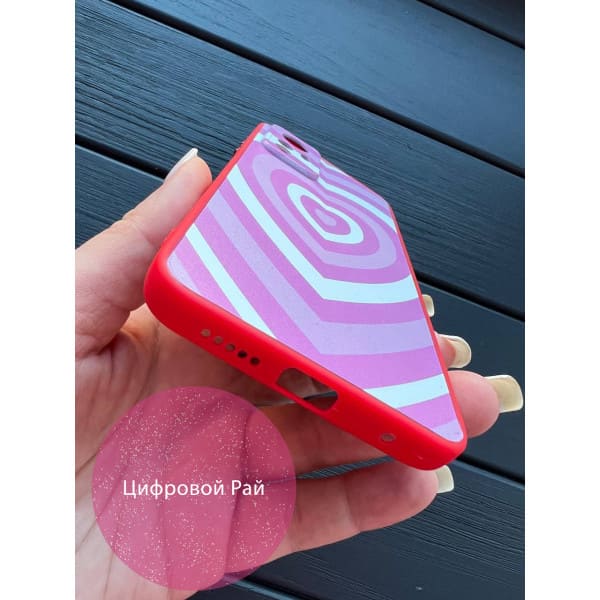 Чехол для Xiaomi 12 / 12x / 12s с защитой камеры с сердечками