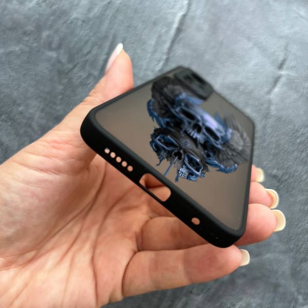 Чохол для Xiaomi 12 / 12x / 12s з захистом камери з черепом з крилами