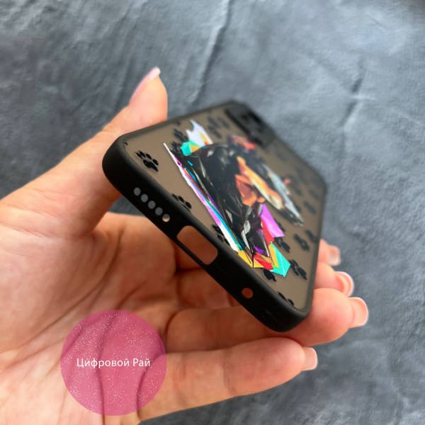 Чохол для Xiaomi 12 / 12x / 12s з захистом камери з собакою доберман