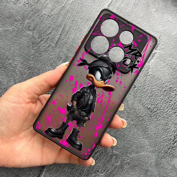 Чехол для Infinix Note 40 4G с защитой камеры с Мистер Даком