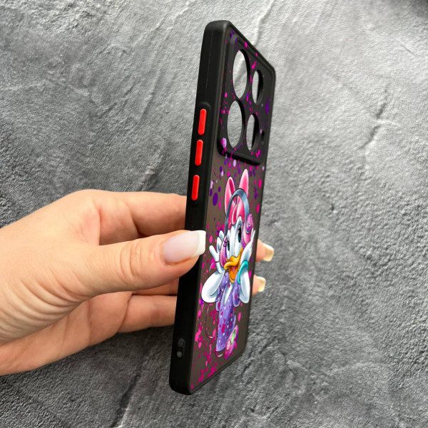 Чехол для Infinix Note 40 4G с защитой камеры детский с Дейзи
