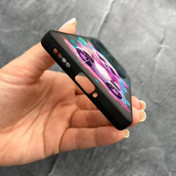 Чехол для Infinix Note 40 4G с защитой камеры с пандой в очках