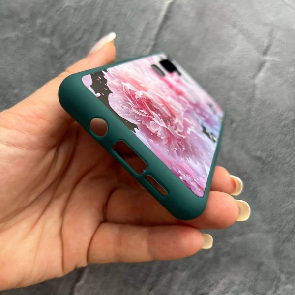 Чехол для Xiaomi Mi Note 10 / Note 10 Pro / Mi CC9 Pro чехол с цветами пионы розовые
