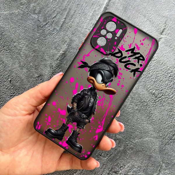 Чехол для Xiaomi Redmi Note 10 4G / Note 10s / Xiaomi Poco M5s с защитой камеры с Мистер Даком